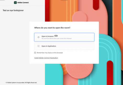 Open in browser